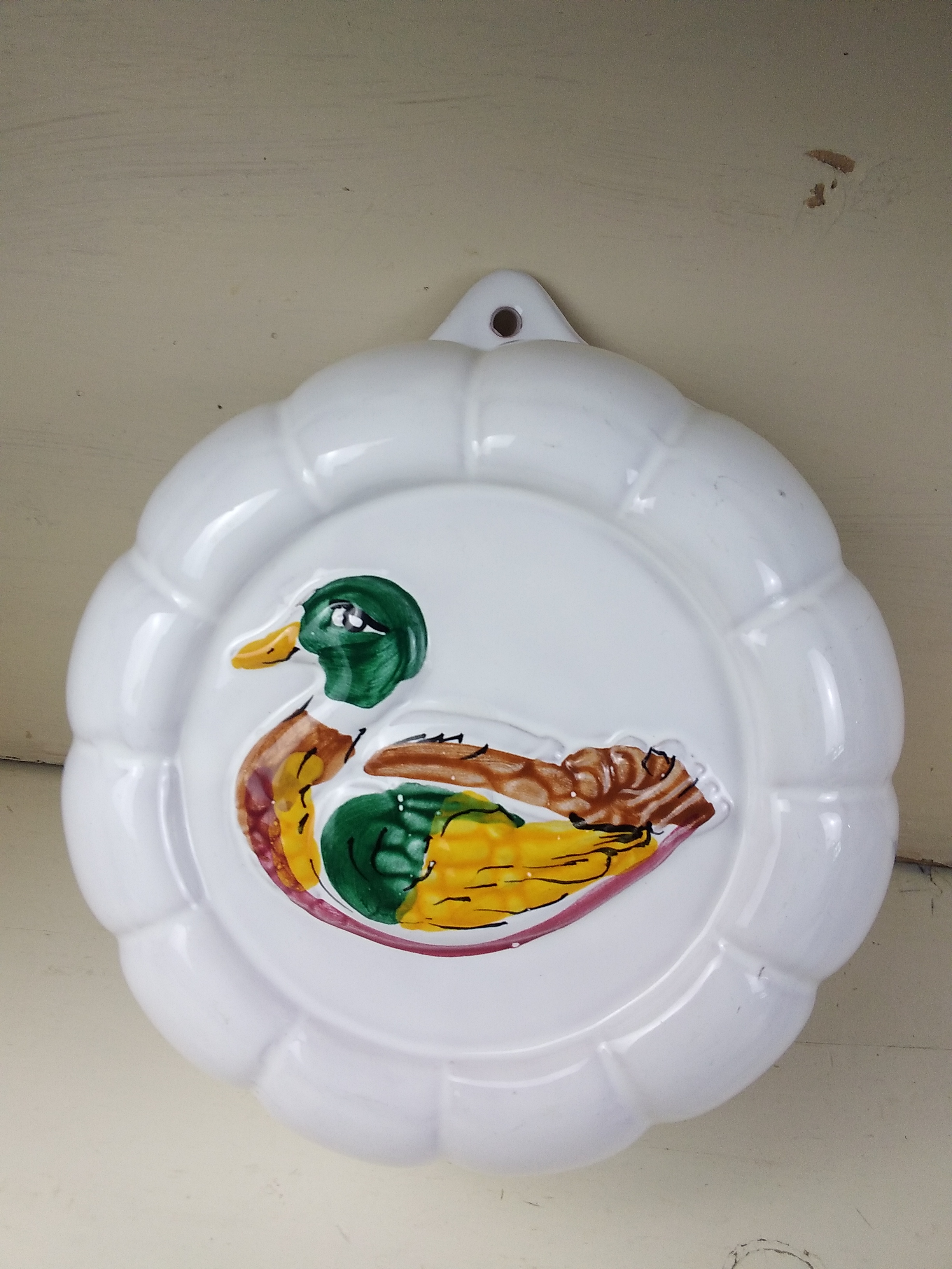 Vintage puddingvorm -eend