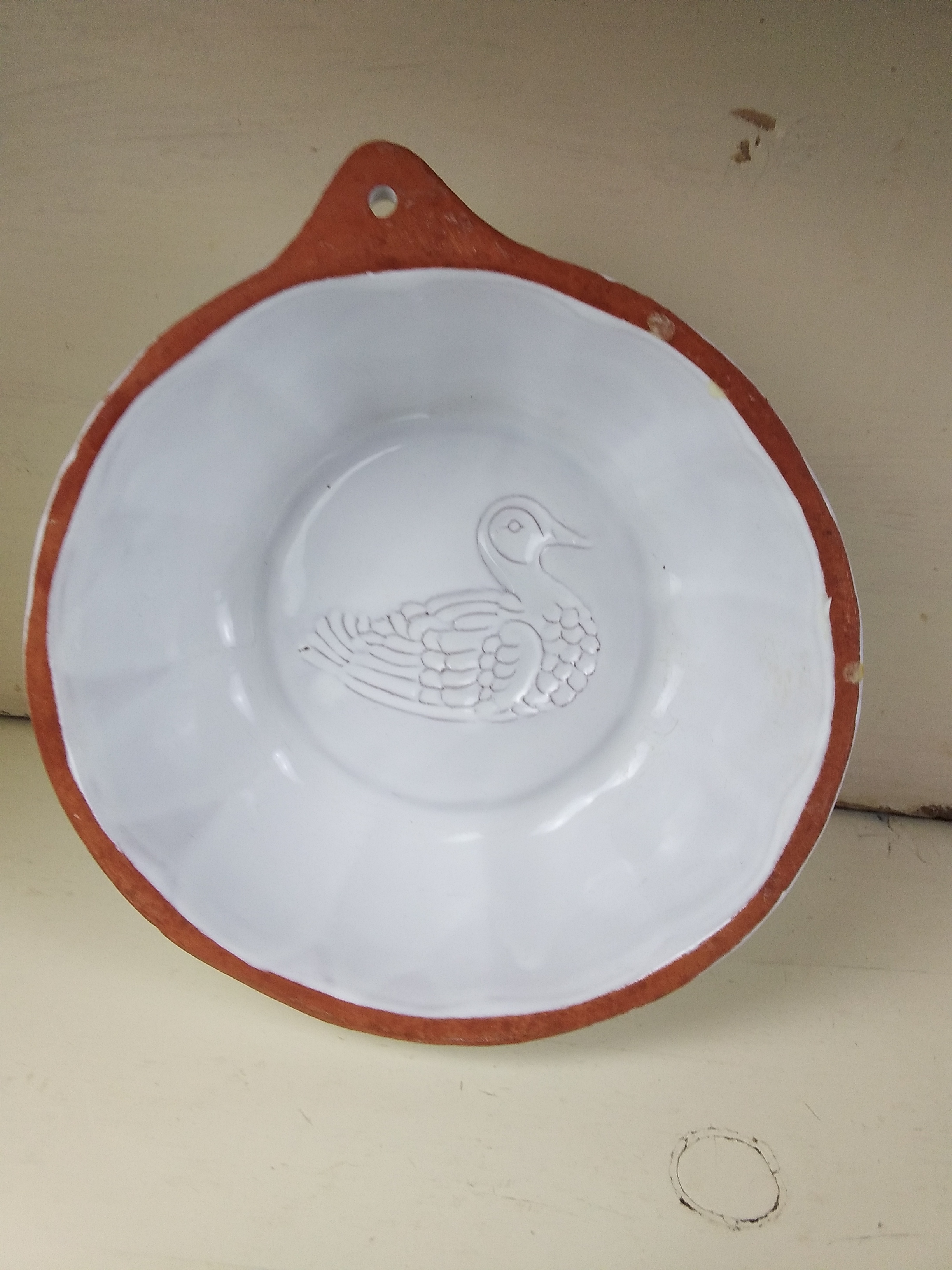 Vintage puddingvorm -eend